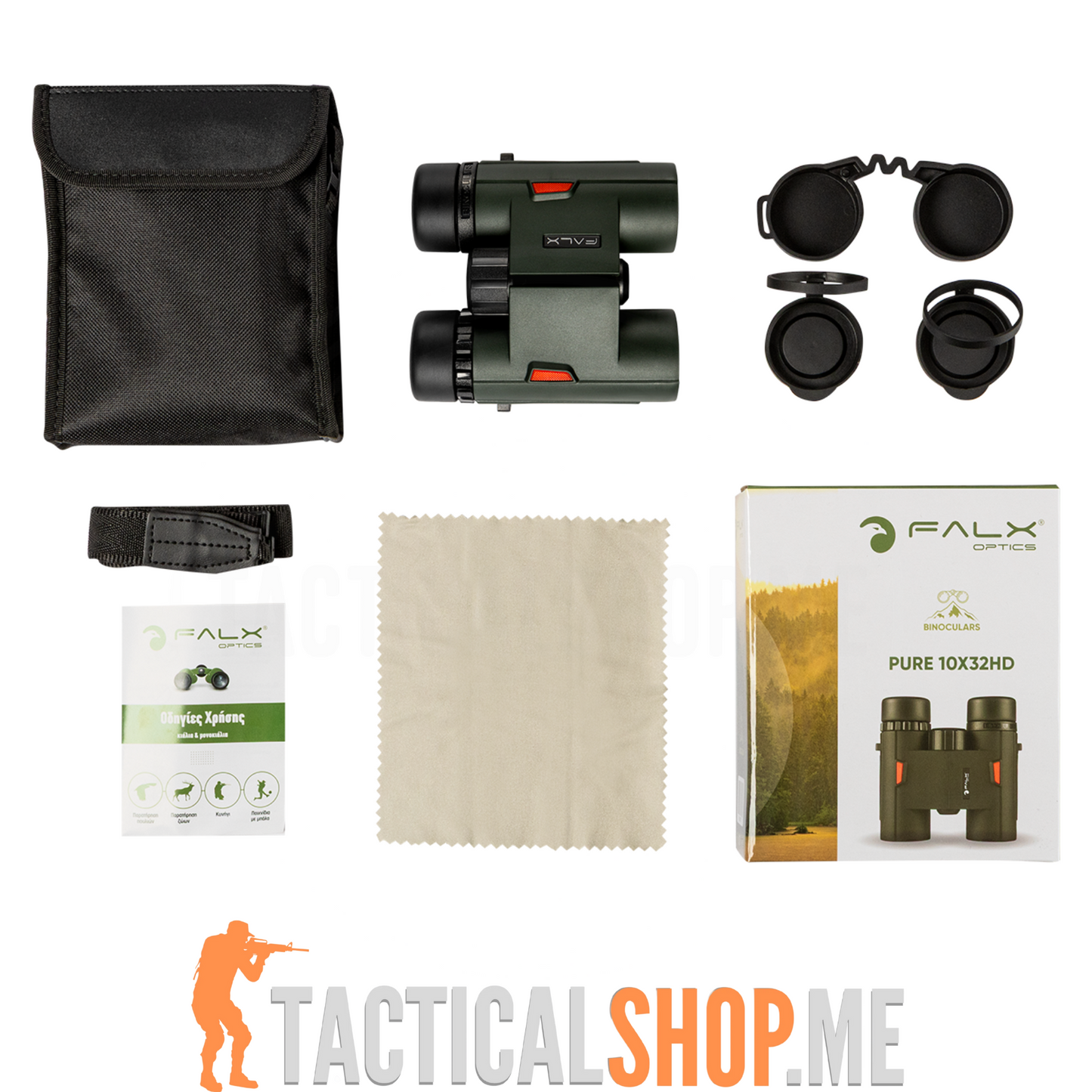 Dvogled Falx Pure 10×32 HD