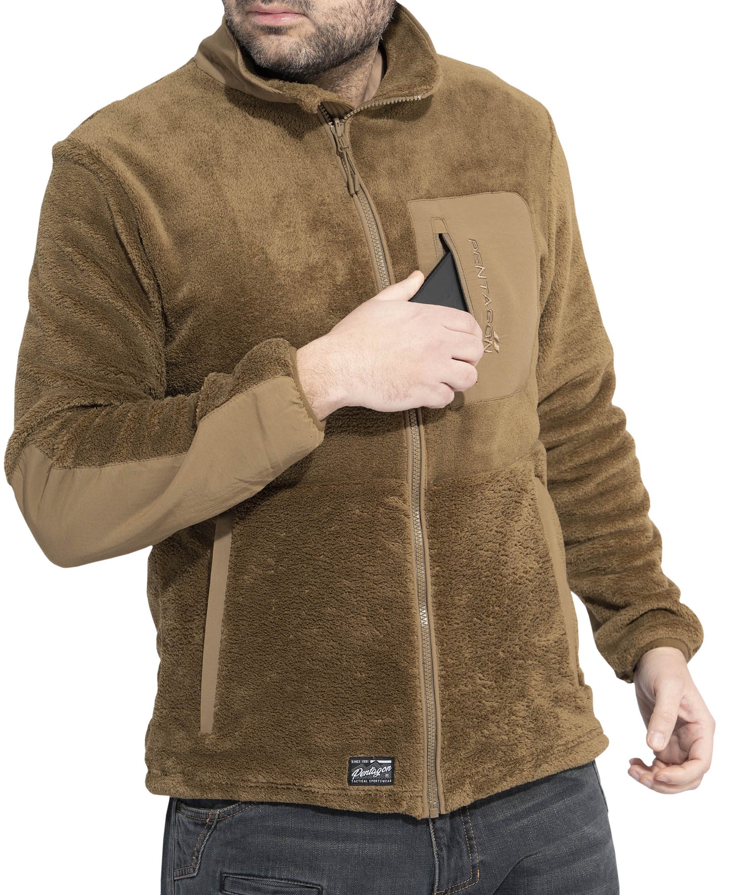 GRIZZLY FULL ZIP DŽEMPER | MILITARYSHOP TACTICALSHOP.ME