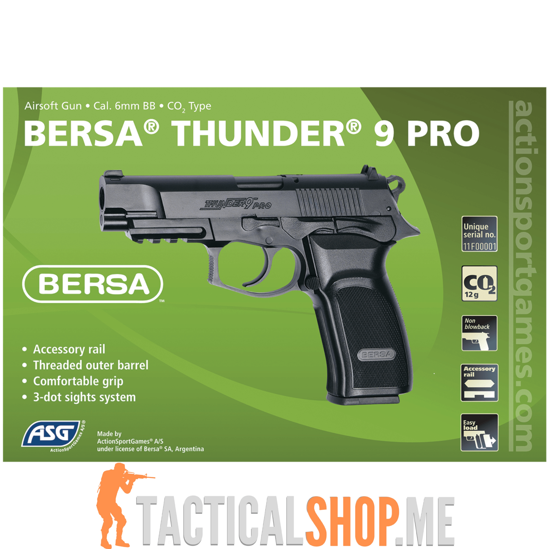 ASG BERSA Thunder 9 PRO CO2