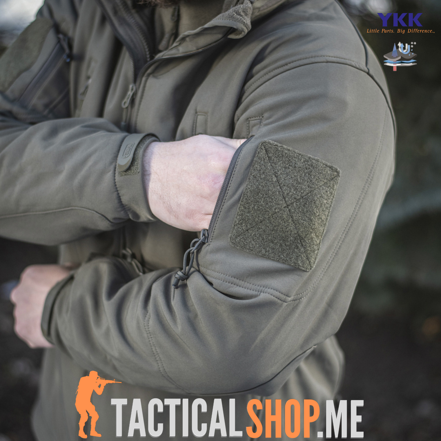 M-TAC Soft Shell jakna sa fliš duks postavom 2 u 1