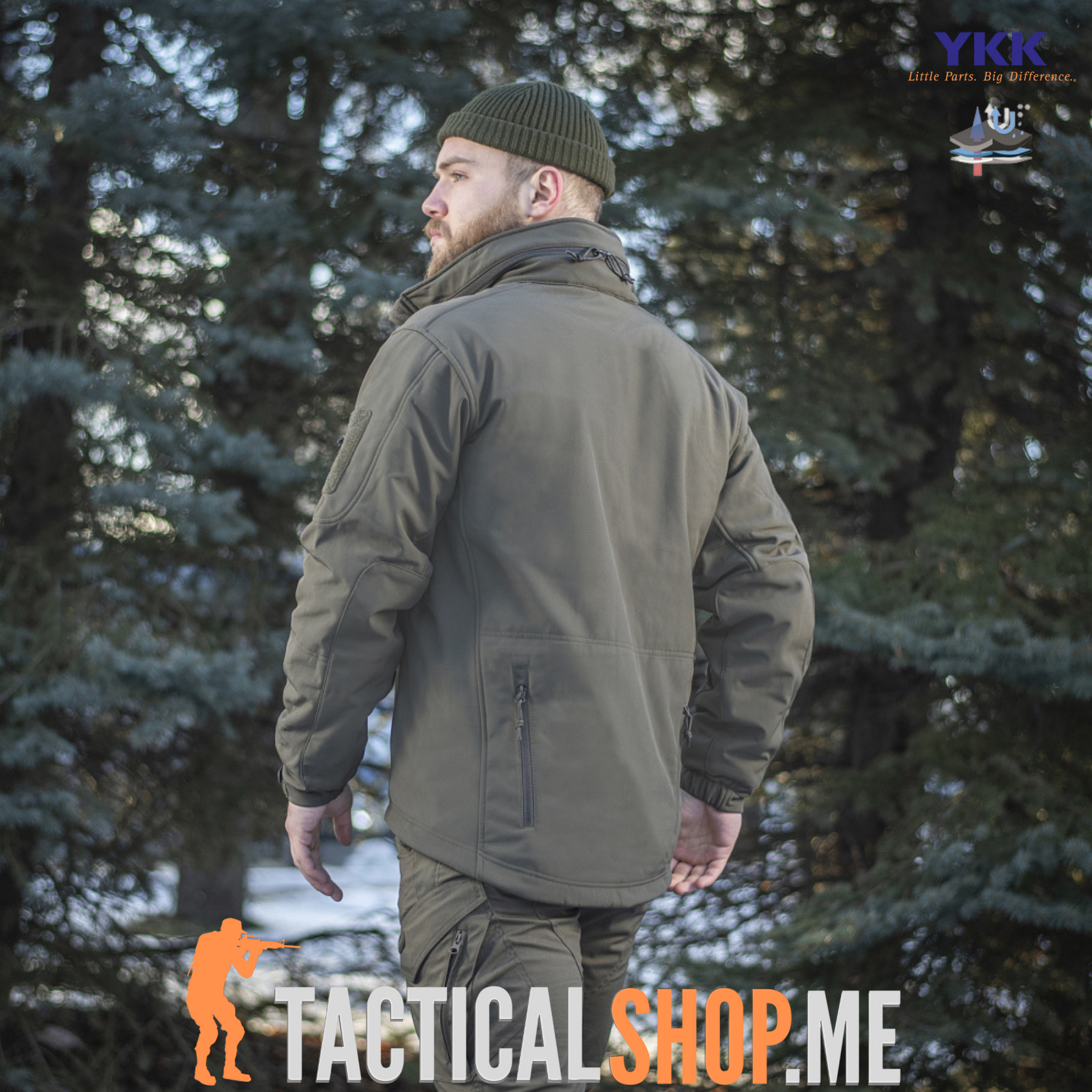 M-TAC Soft Shell jakna sa fliš duks postavom 2 u 1