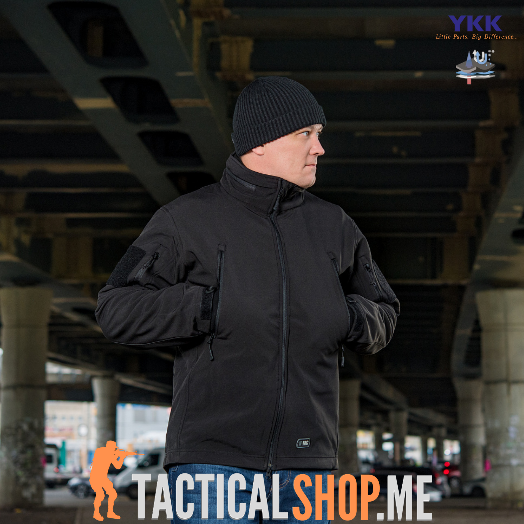 M-TAC Soft Shell jakna sa fliš duks postavom 2 u 1