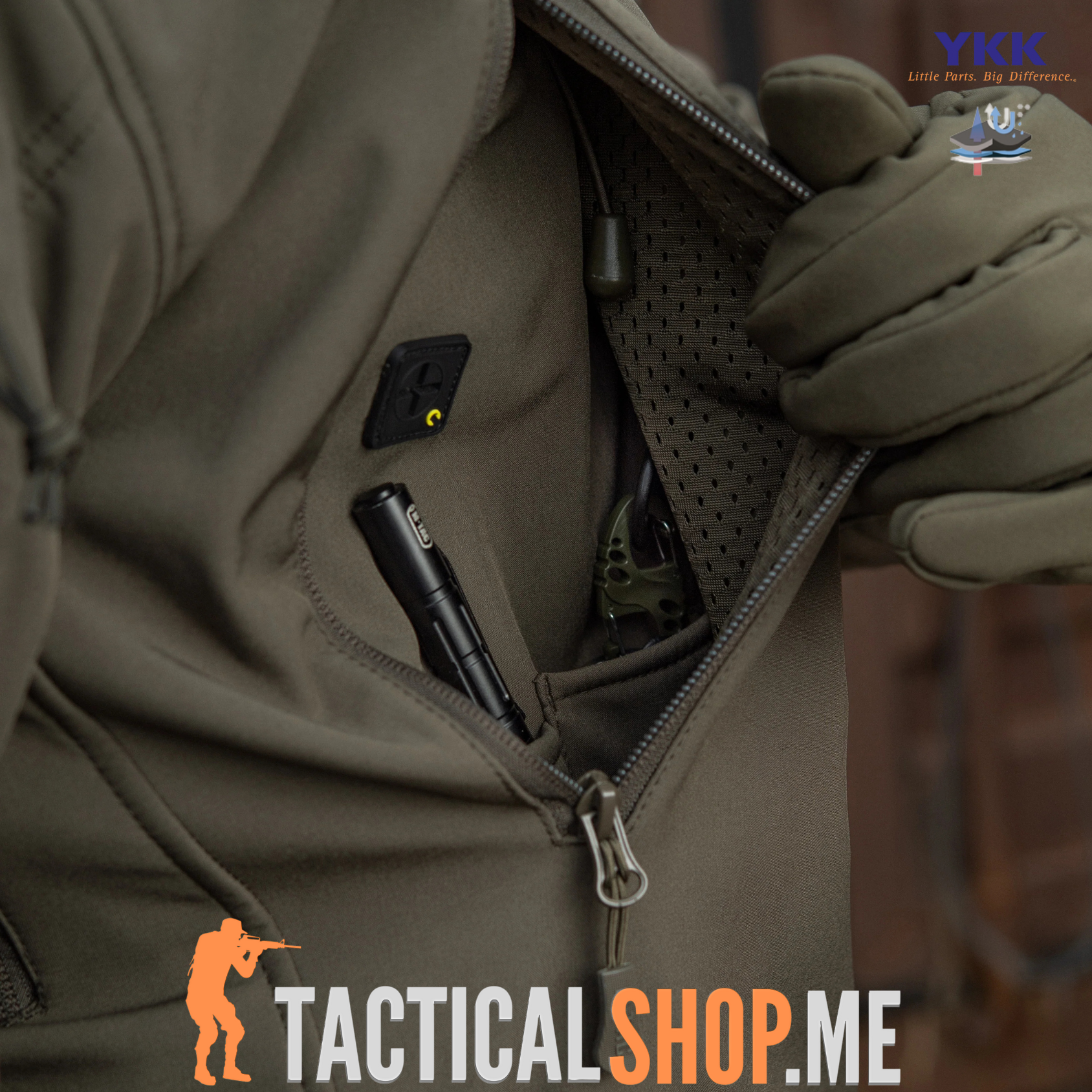 M-TAC Soft Shell jakna sa fliš duks postavom 2 u 1