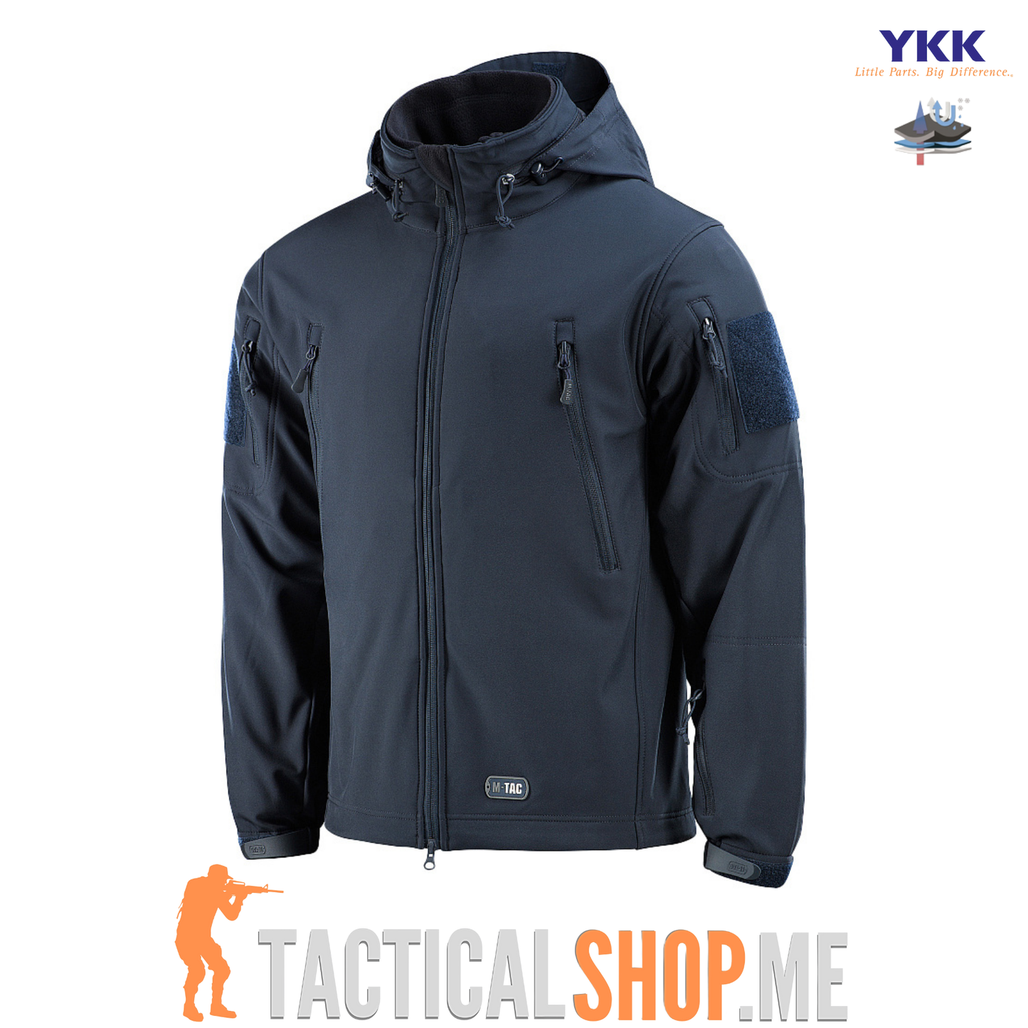 M-TAC Soft Shell jakna sa fliš duks postavom 2 u 1