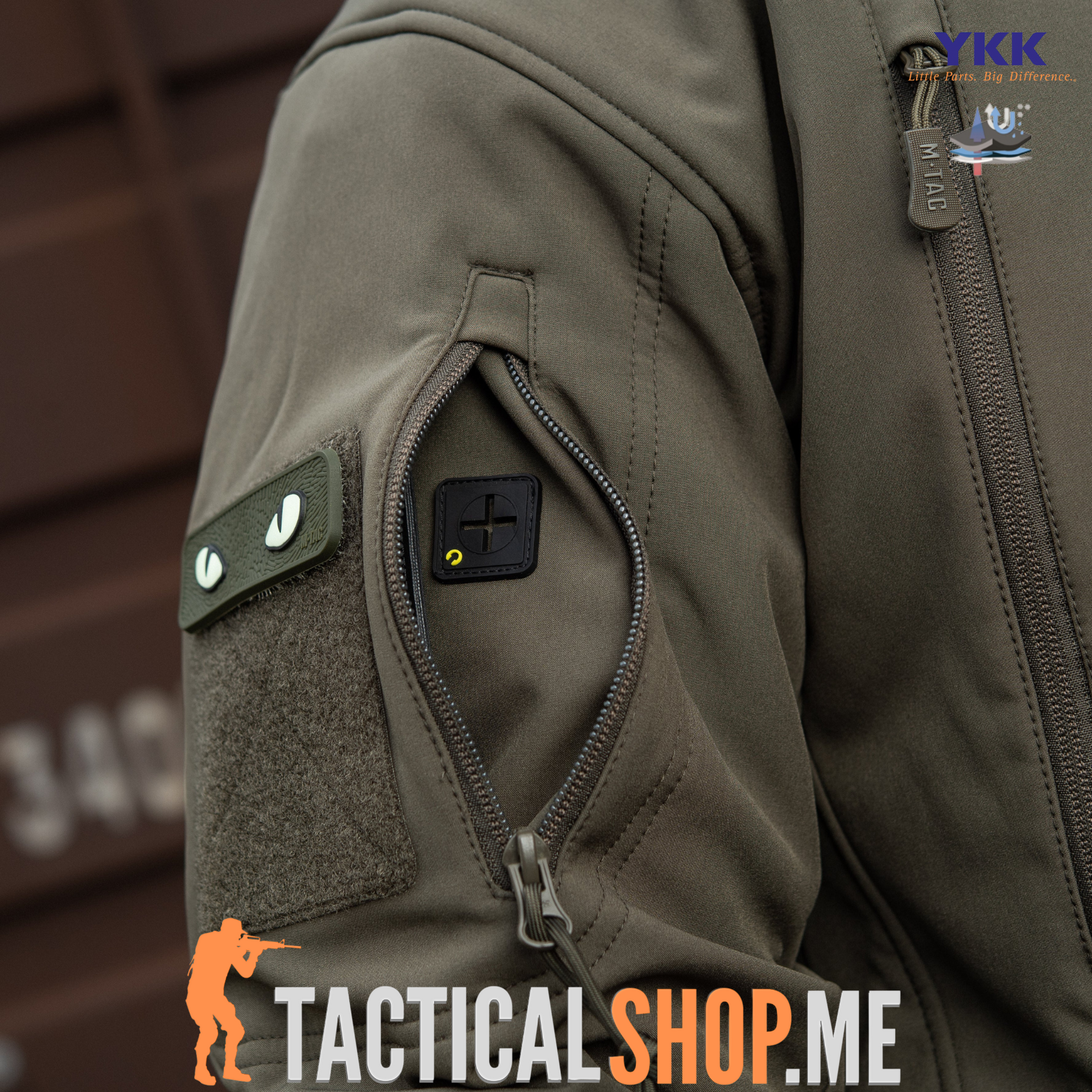 M-TAC Soft Shell jakna sa fliš duks postavom 2 u 1