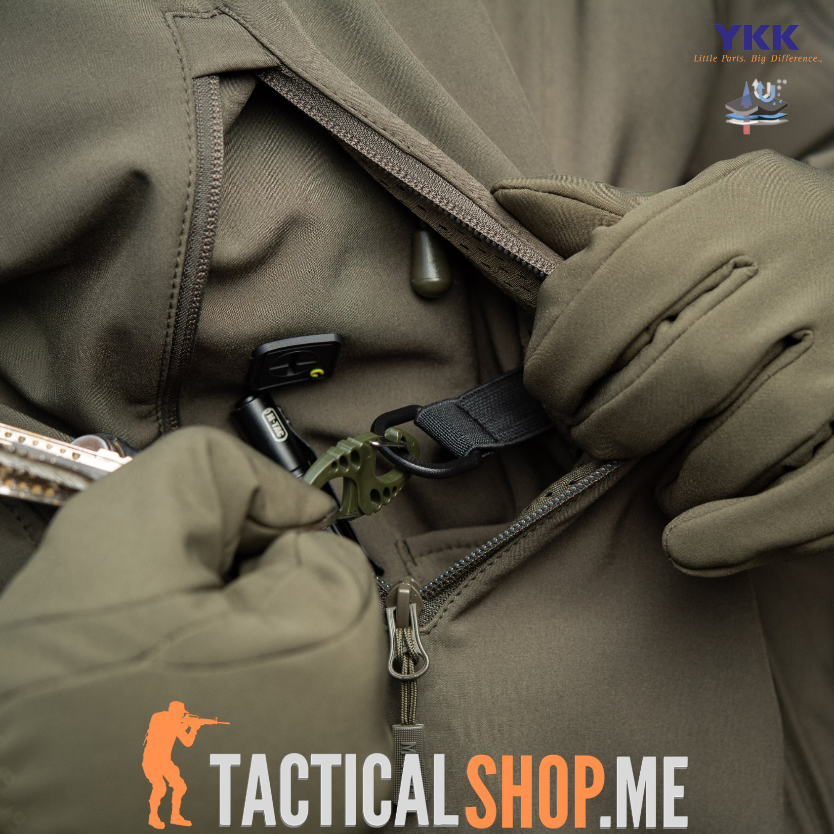 M-TAC Soft Shell jakna sa fliš duks postavom 2 u 1