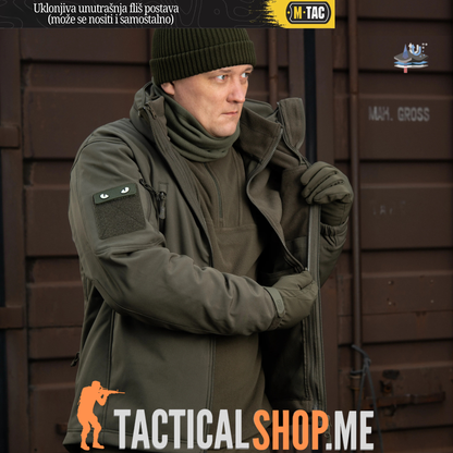 M-TAC Soft Shell jakna sa fliš duks postavom 2 u 1
