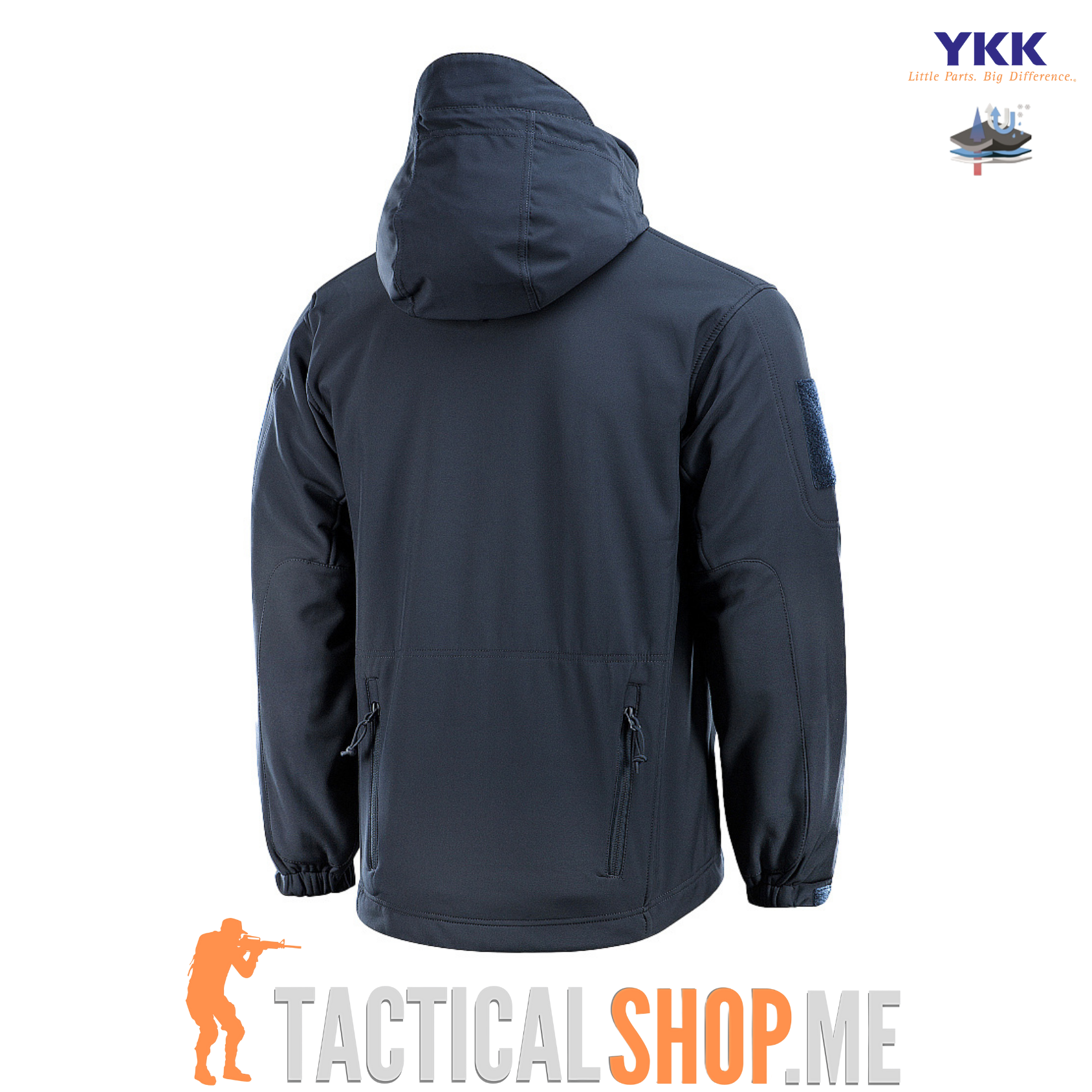 M-TAC Soft Shell jakna sa fliš duks postavom 2 u 1