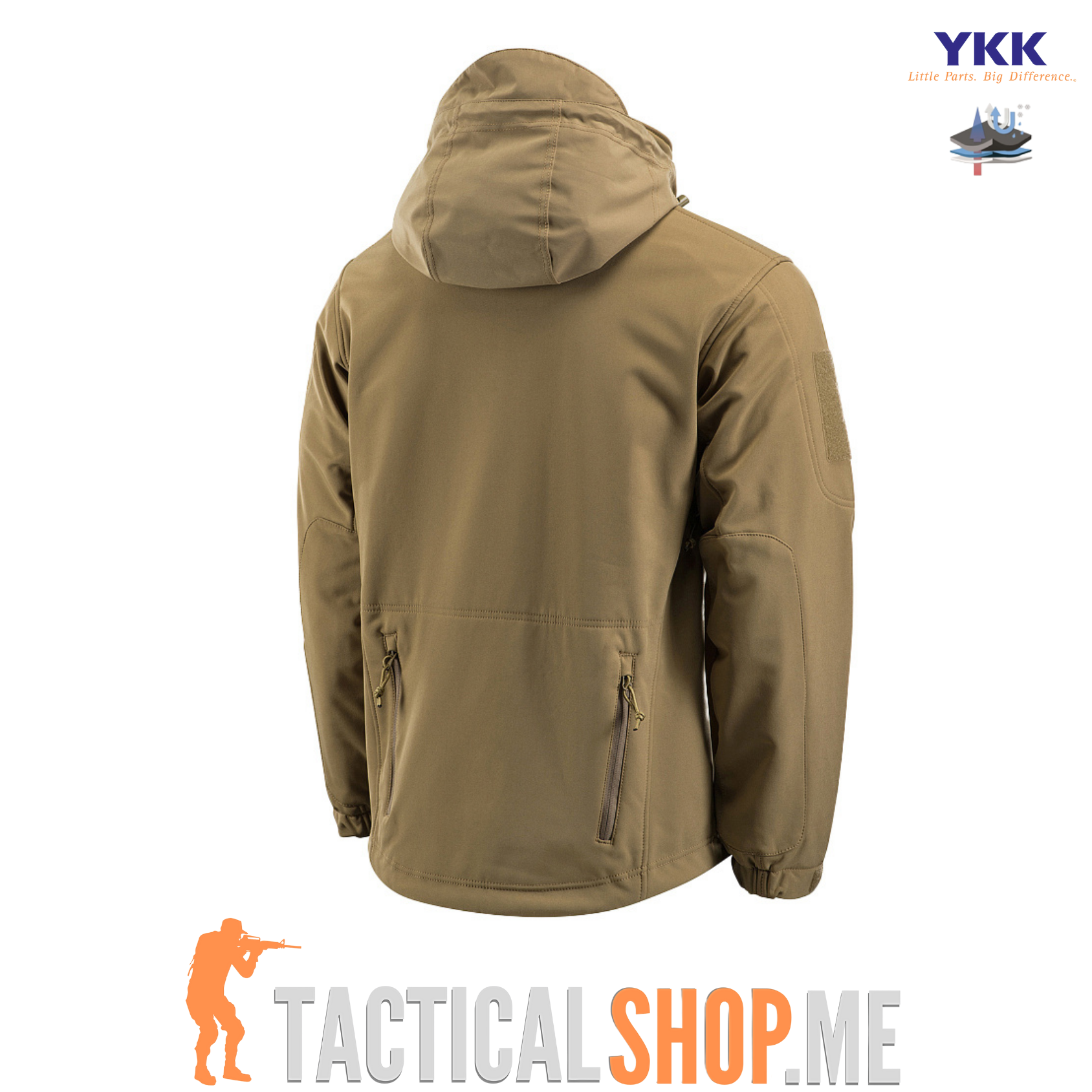 M-TAC Soft Shell jakna sa fliš duks postavom 2 u 1