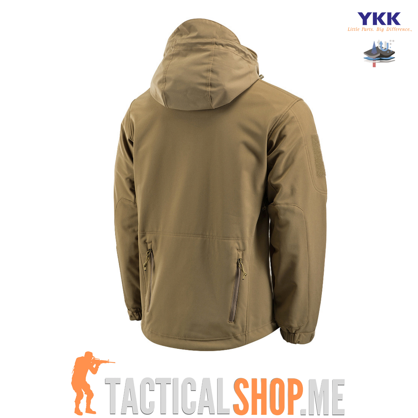 M-TAC Soft Shell jakna sa fliš duks postavom 2 u 1