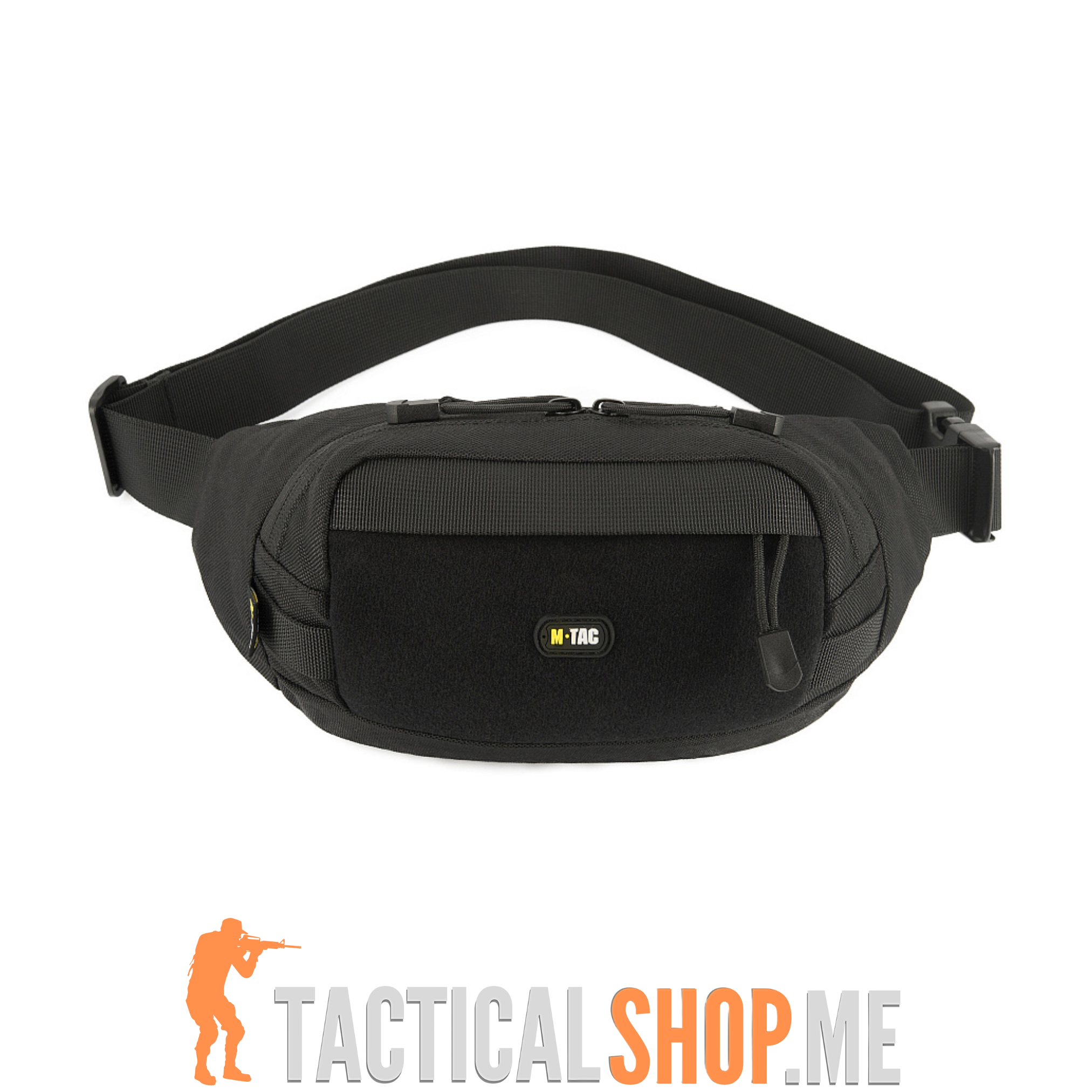 M-TAC Waist Bag Black – kompaktna EDC torbica za nošenje oko struka
