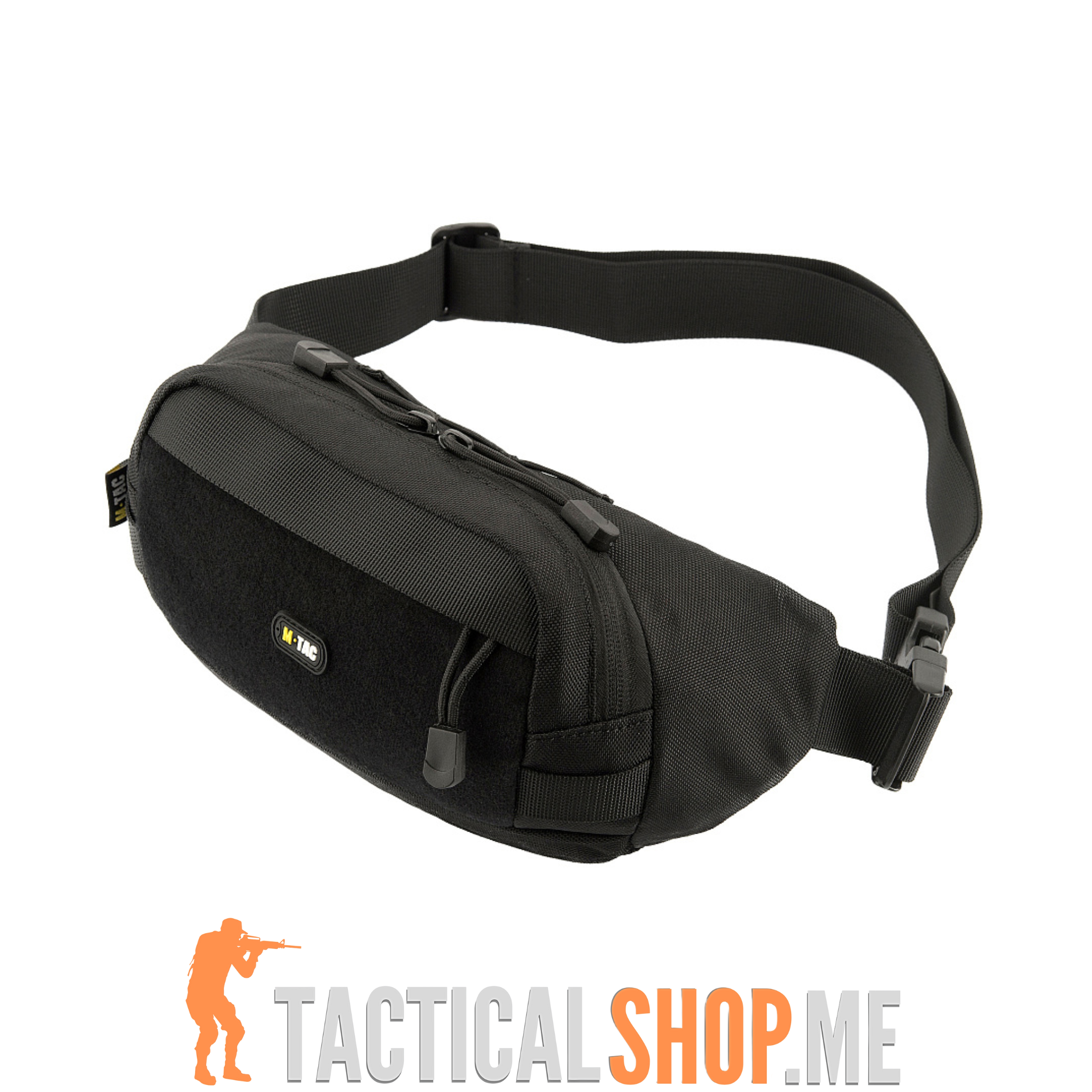 M-TAC Waist Bag Black – kompaktna EDC torbica za nošenje oko struka