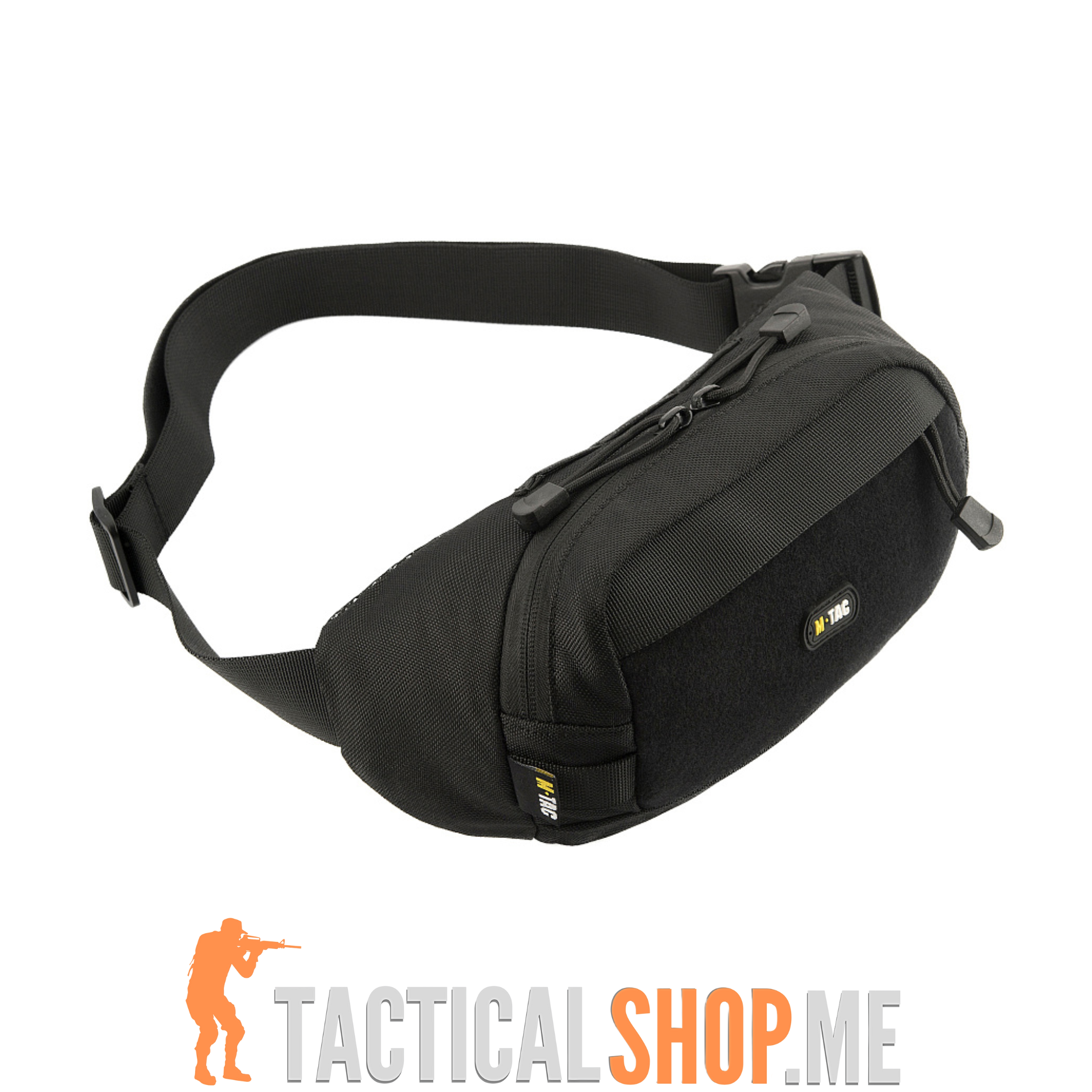 M-TAC Waist Bag Black – kompaktna EDC torbica za nošenje oko struka