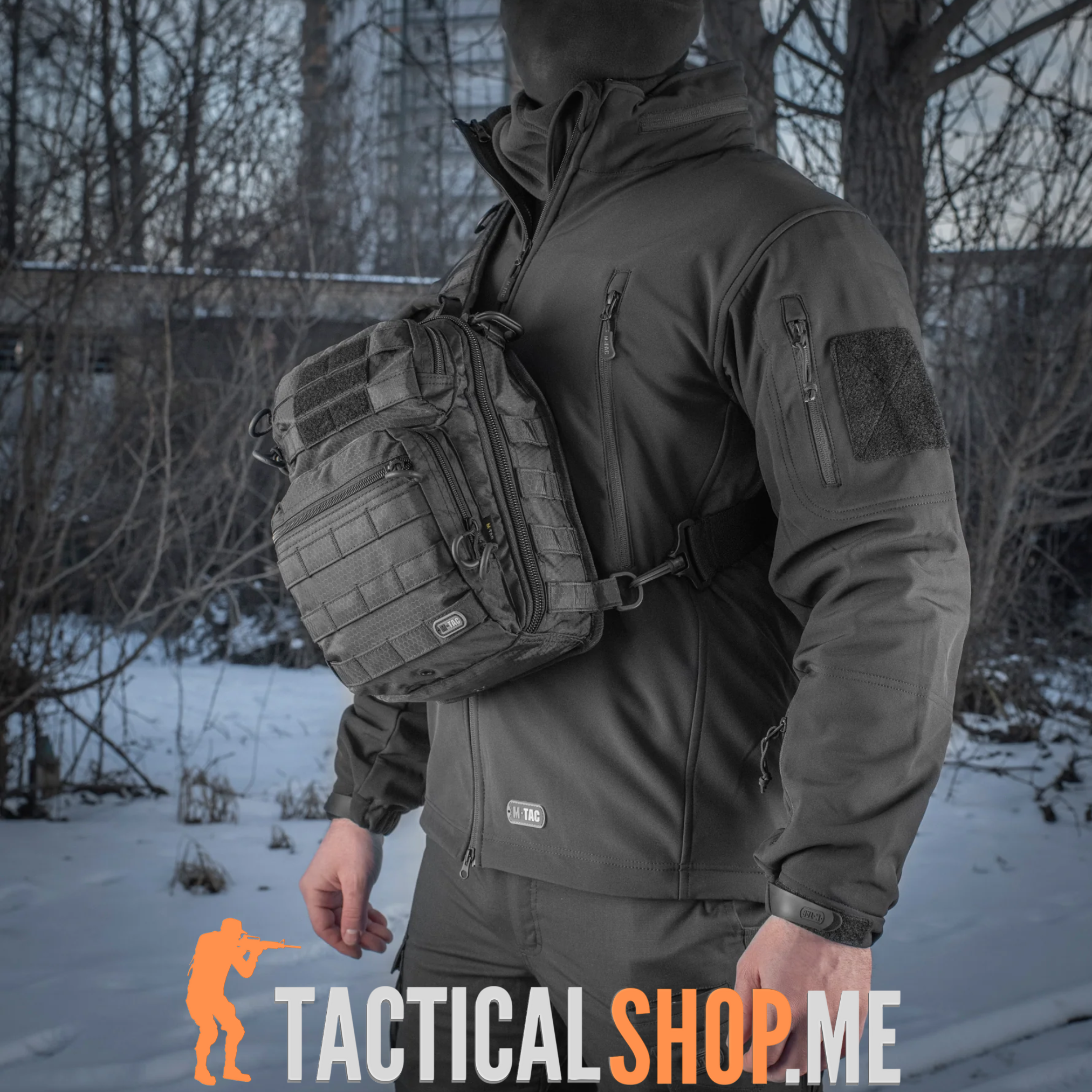 M-TAC Urban Line City Hunter Hexagon molle torbica za skriveno nošenje oružja