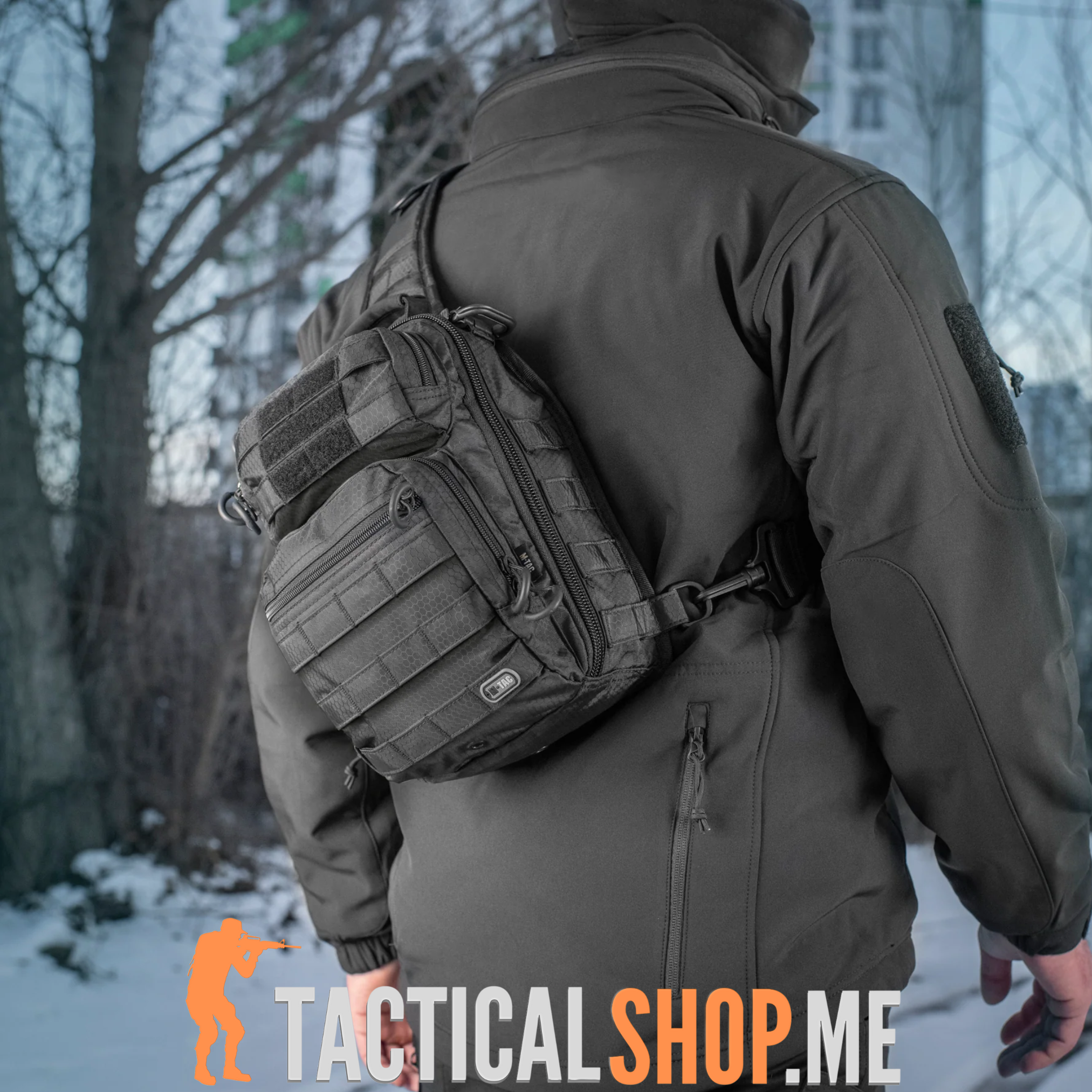 M-TAC Urban Line City Hunter Hexagon molle torbica za skriveno nošenje oružja