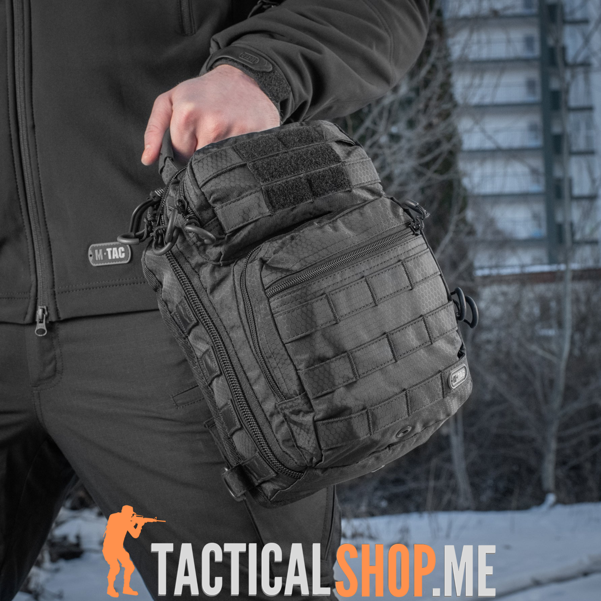 M-TAC Urban Line City Hunter Hexagon molle torbica za skriveno nošenje oružja