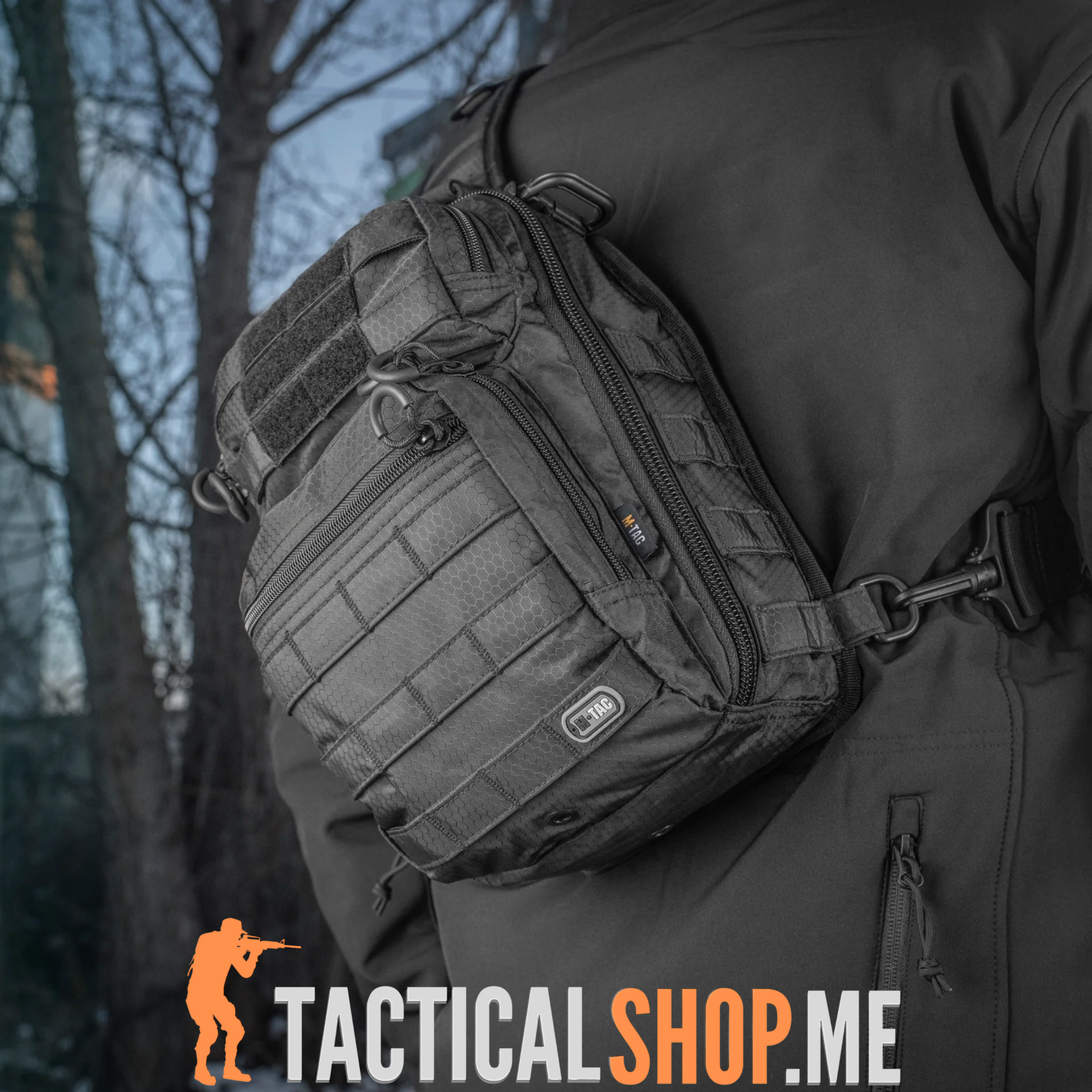 M-TAC Urban Line City Hunter Hexagon molle torbica za skriveno nošenje oružja