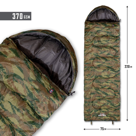 VELIKA VREĆA ZA SPAVANJE 370GR/M² CAMO