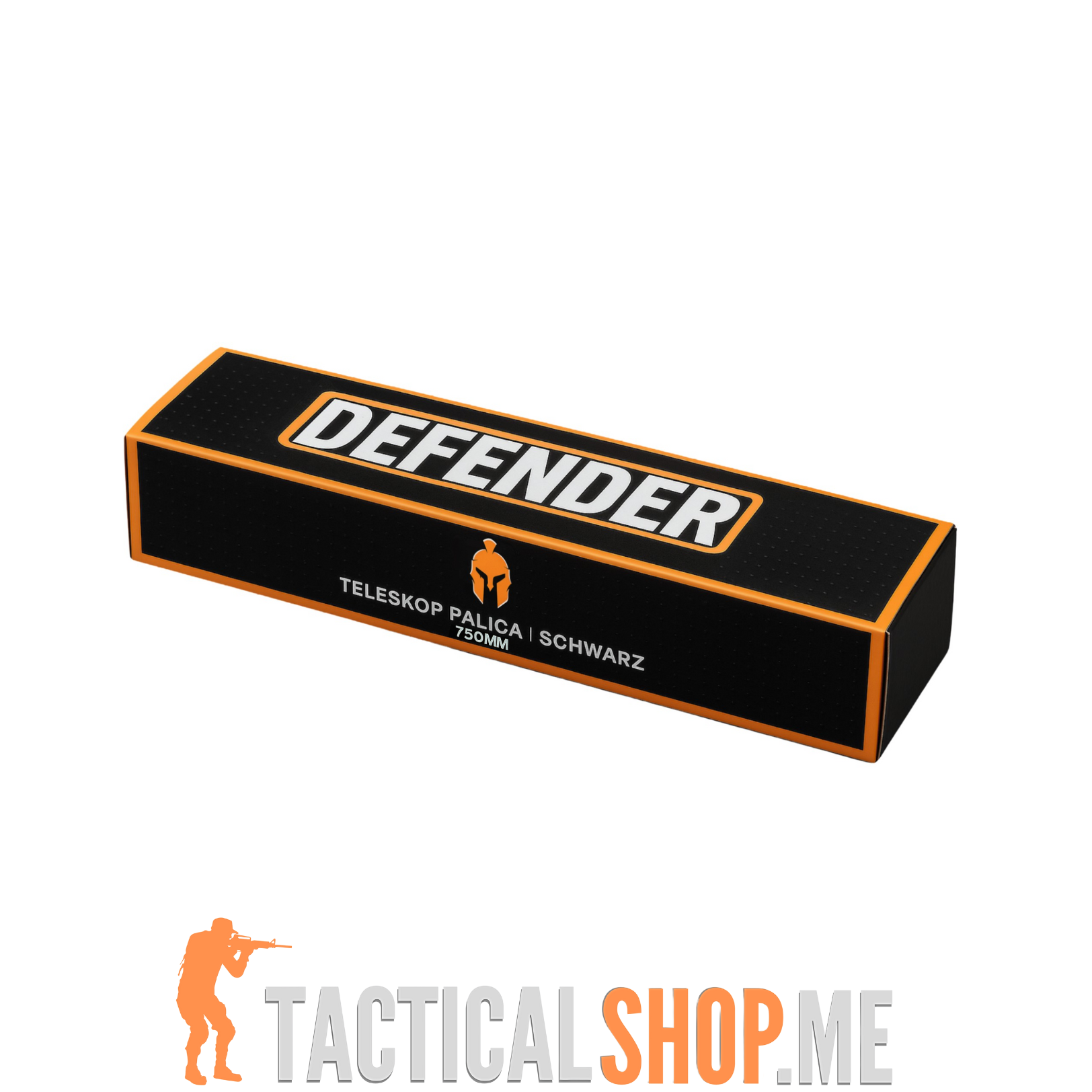 Defender Teleskop Palica 750mm SCHWARZ
