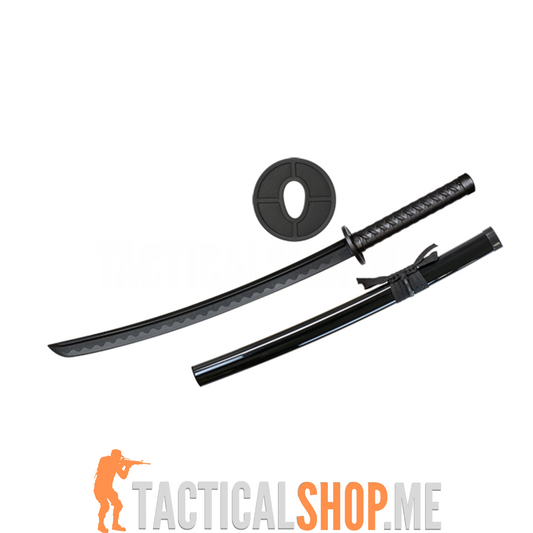 Trening mač TOLE10 Katana – Fiber, Crna drška, 59 cm