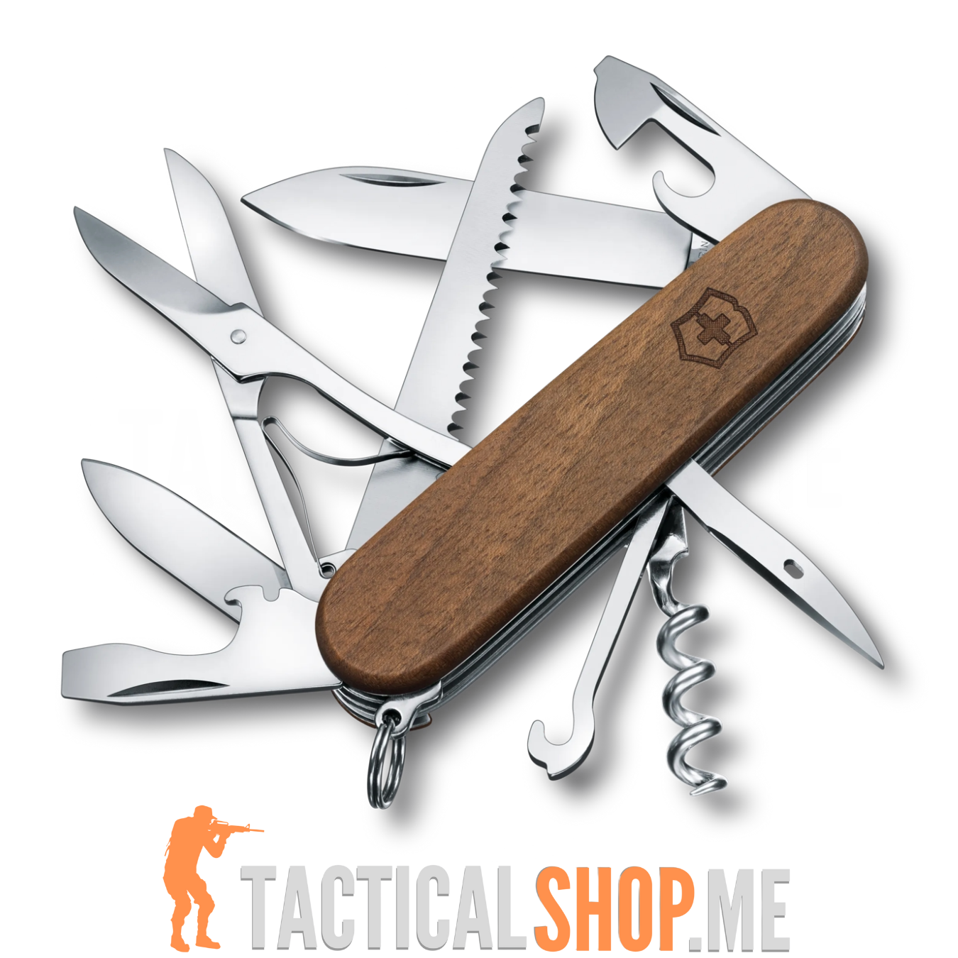 Victorinox Huntsman Wood – Švajcarski džepni nož sa 13 funkcija