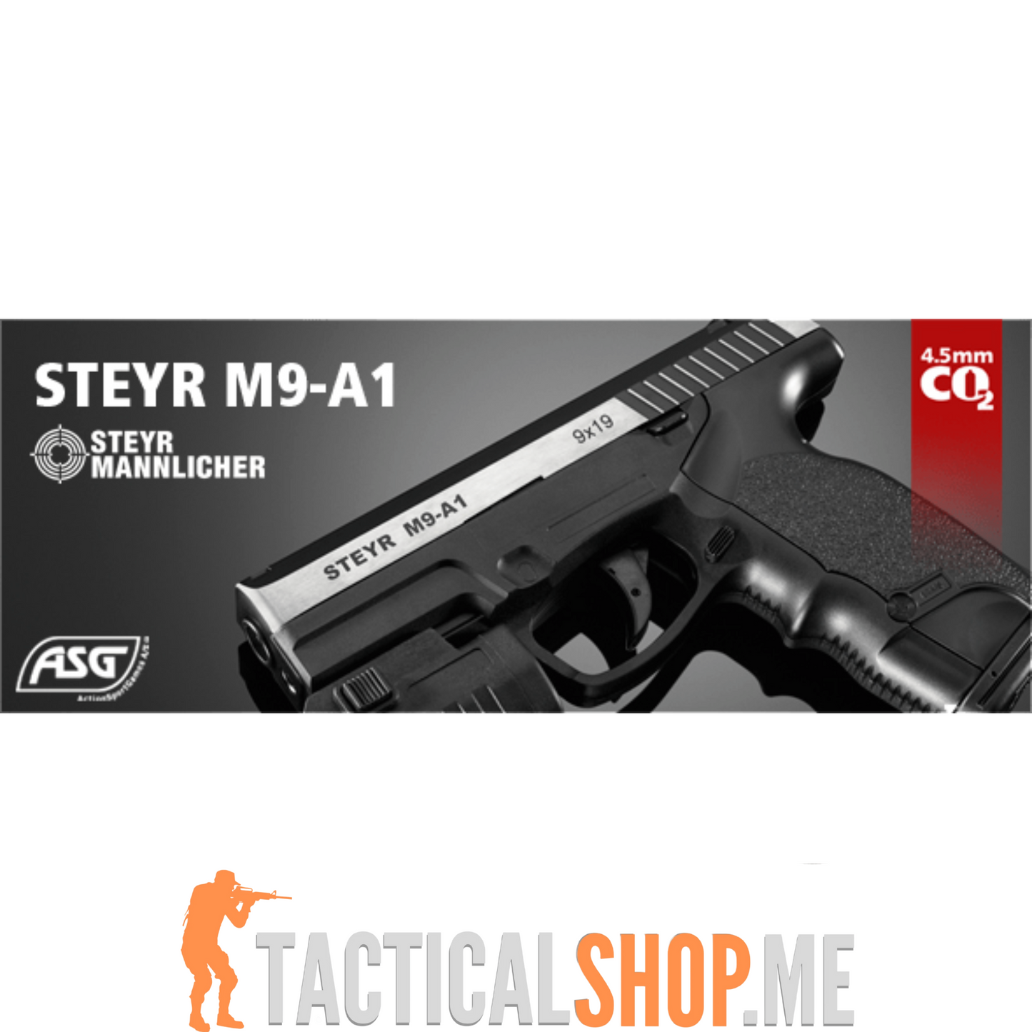 ASG Steyr M9-A1 4.5mm MANNLICHER CO2