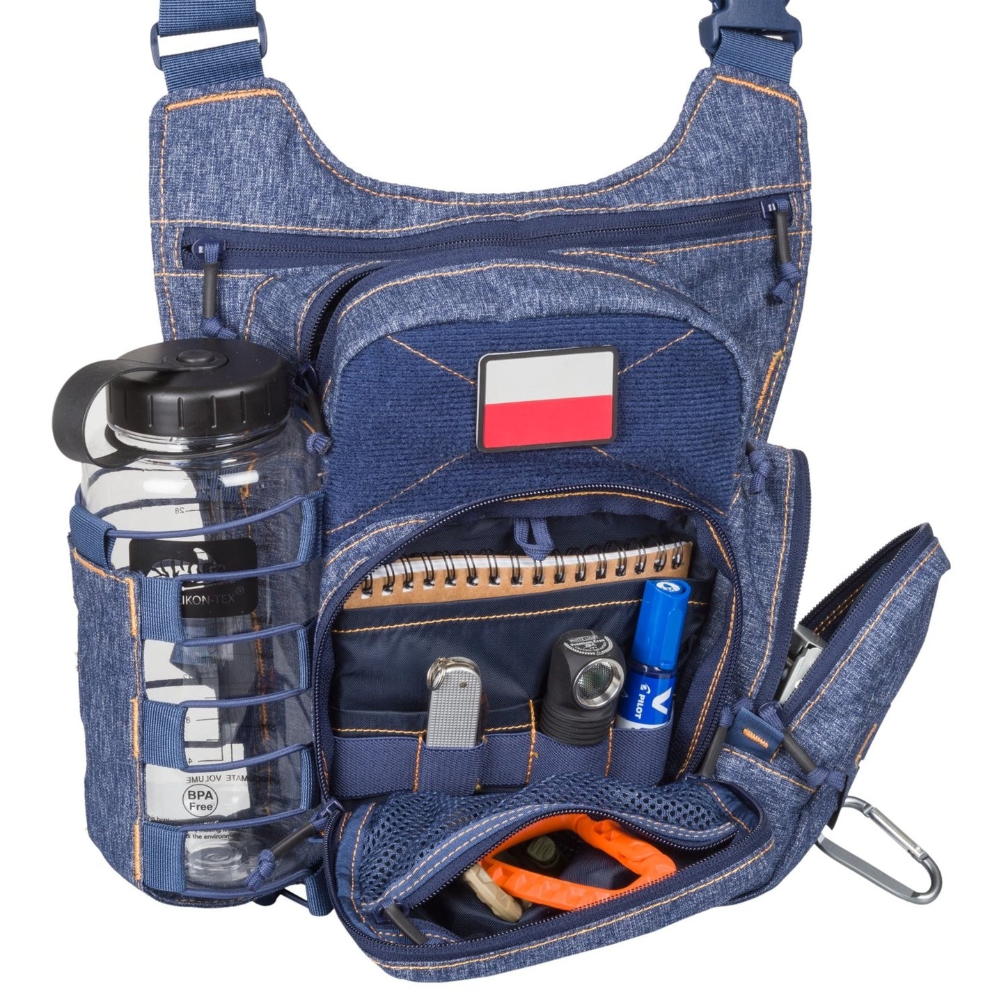 EDC SIDE BAG® - NYLON POLYESTER BLEND TORBICA